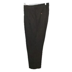 TOMMY BAHAMA 100% Silk Relax Dress Pants Black 34x32 Career Resortwear Preppy